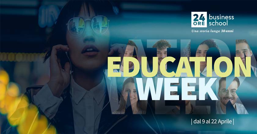 Dal 9 al 22 aprile 2024 torna l’education week